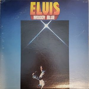 Elvis Presley Moody Blues Vinyl Records x2